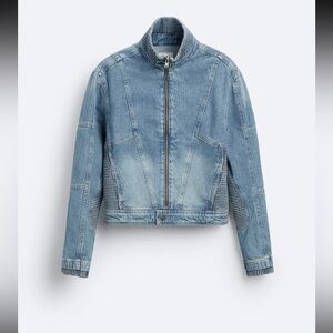 Zara Light Blue Jean Jacket for Men